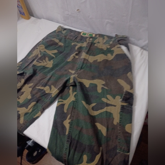 Vintage Game Winner Sportswear Hunting Pants Camouflage Hunting Size L - Picture 1 of 9